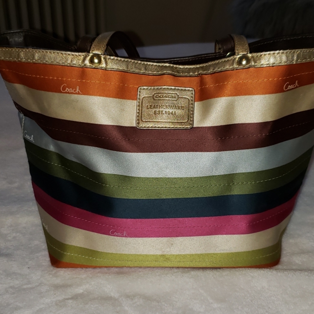 Coach Tote with wristlet